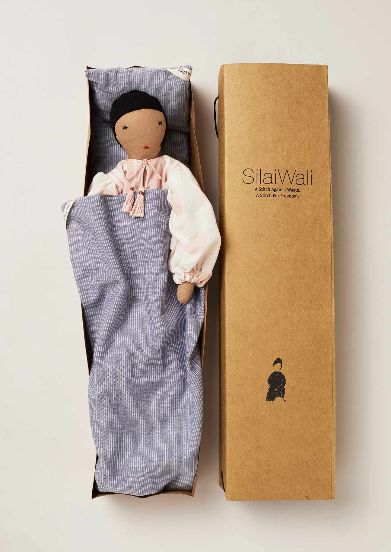 Bibi Upcycled Handmade Doll